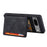 For Google Pixel 7 5G RFID Blocking Wallet Phone Cover Skin-touch Kickstand Leather Coated TPU Case - Black - 4