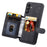 For Samsung Galaxy A54 5G RFID Blocking Phone Case Leather Coated TPU Cover with Wallet Kickstand - Black - 2