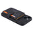 RFID Blocking Phone Case for iPhone 13 , Wallet Kickstand Leather Coated TPU Back Cover - Black - 4