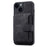 RFID Blocking Phone Case for iPhone 13 , Wallet Kickstand Leather Coated TPU Back Cover - Black - 5