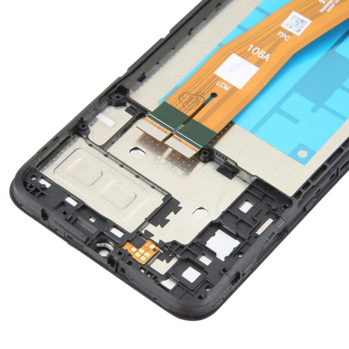 For Samsung Galaxy A04e 4G A042 Grade B LCD Screen and Digitizer Assembly + Frame Part (without Logo) - 4