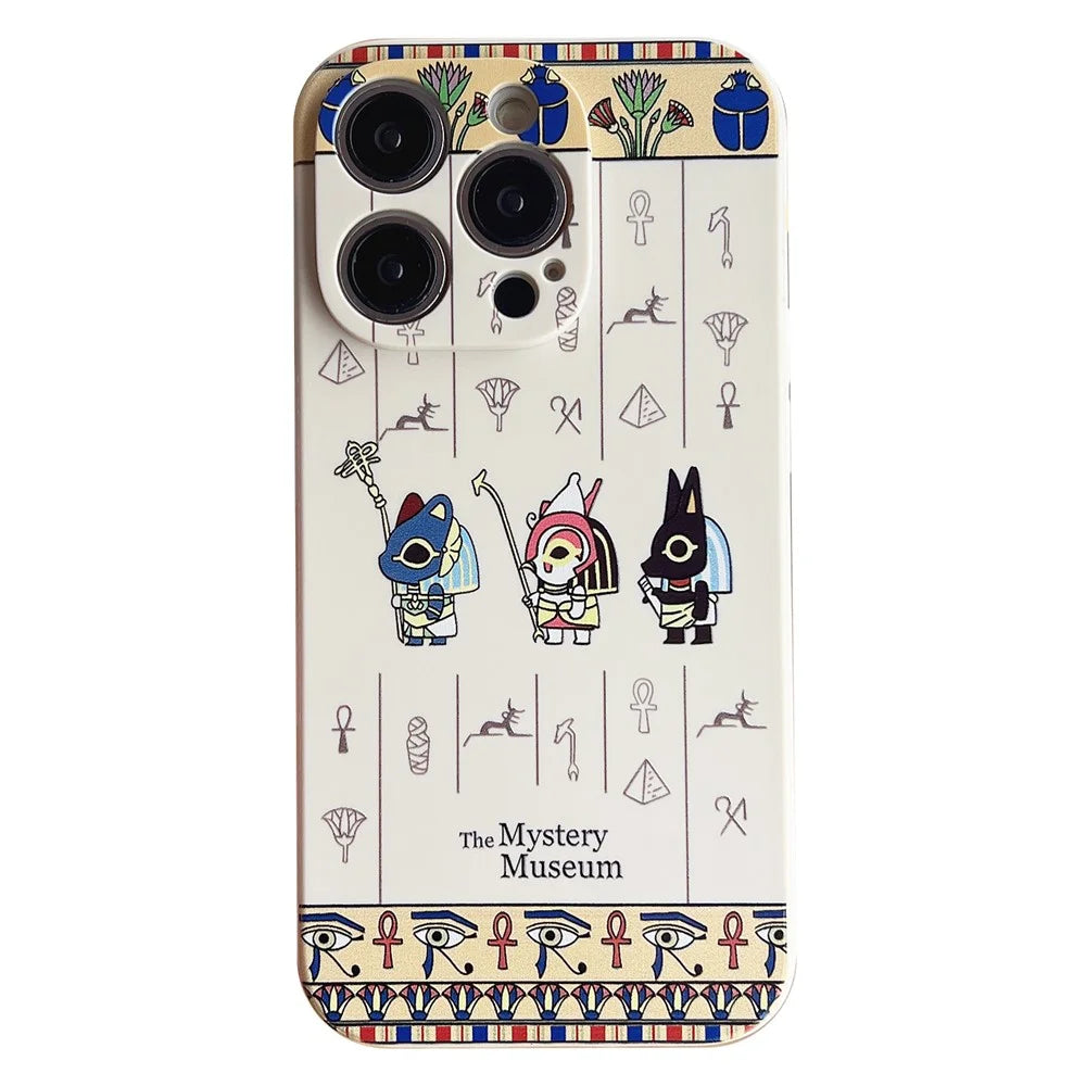 For iPhone 13 Pro 6.1 inch Stylish Pattern Phone Case Soft TPU Precise Cutout Anti-drop Cover - Cute God - 1