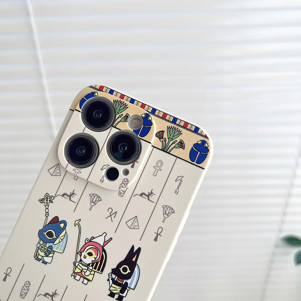 For iPhone 13 Pro 6.1 inch Stylish Pattern Phone Case Soft TPU Precise Cutout Anti-drop Cover - Cute God - 2