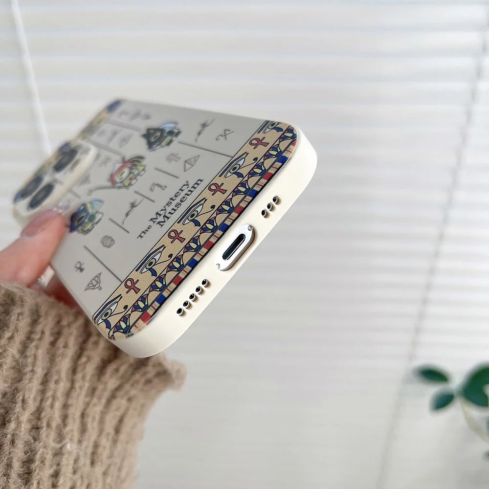 For iPhone 13 Pro 6.1 inch Stylish Pattern Phone Case Soft TPU Precise Cutout Anti-drop Cover - Cute God - 4