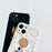 For iPhone 13 6.1 inch Lovely Astronaut Phone Case Precise Cutout Soft TPU Anti-scratch Cover - Black - 2