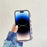 For iPhone 14 Pro Max Seashell Shape Phone Case Glossy Surface Soft TPU Phone Protective Cover - Purple - 3