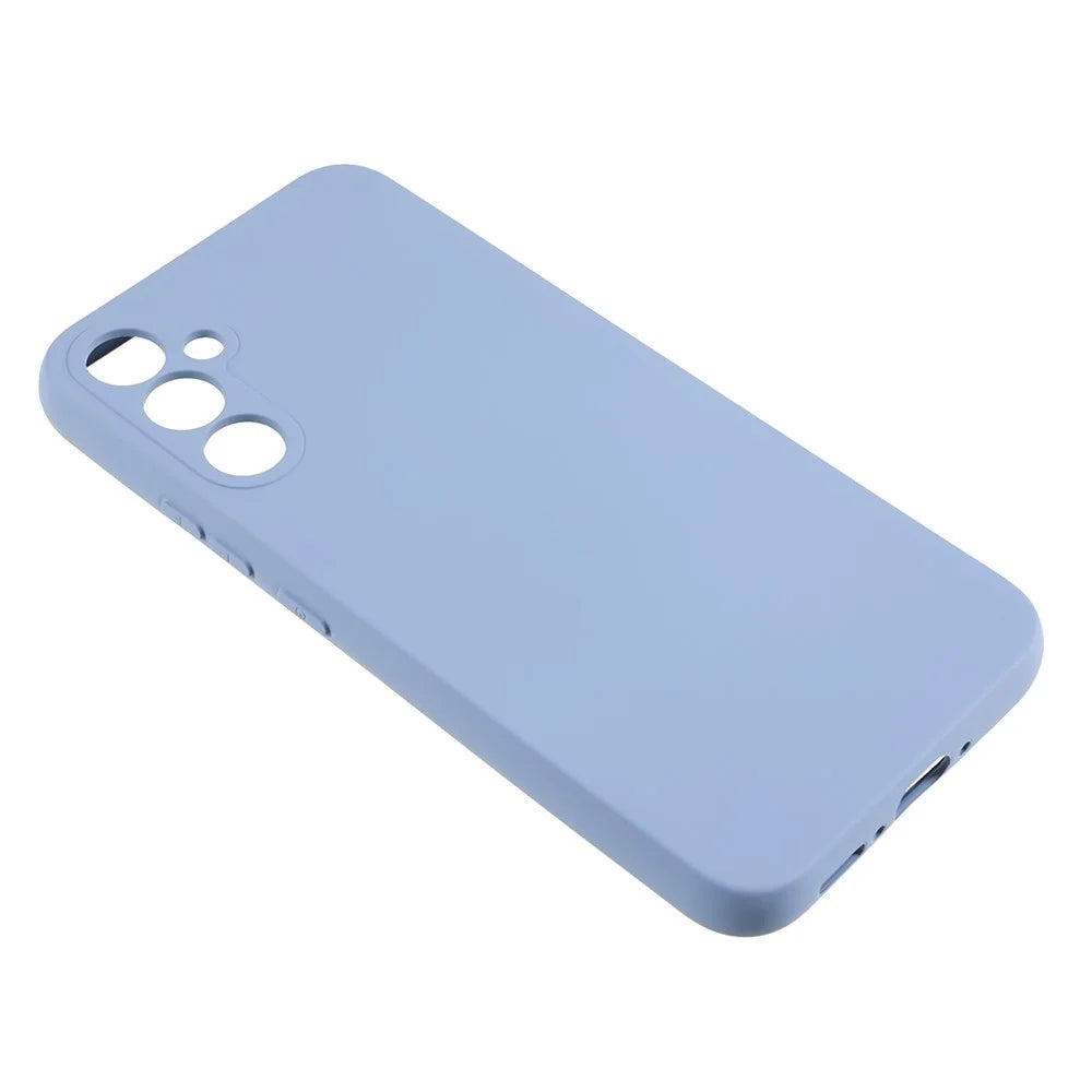 For Samsung Galaxy A34 5G Anti-Dust TPU Arc Edge Cover 2.0mm Thick Cell Phone Case - Grey - 4