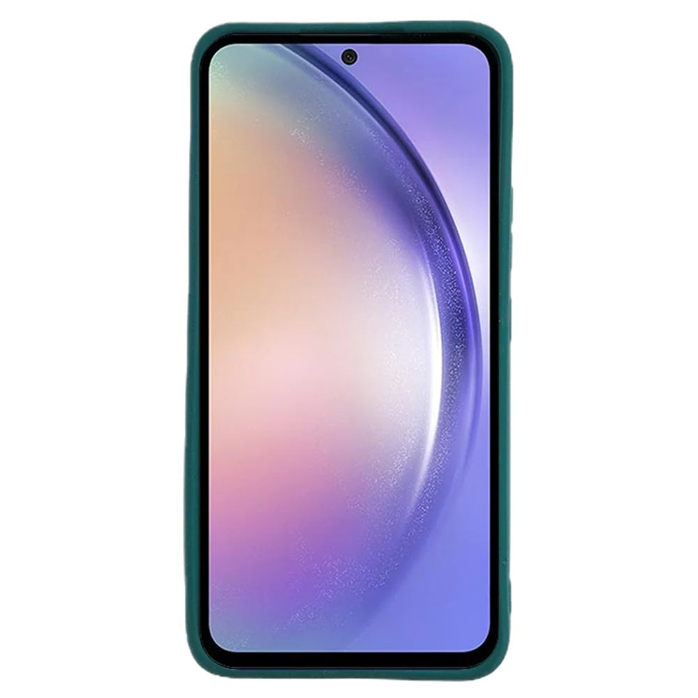 For Samsung Galaxy A54 5G Double-Sided Matte Phone Cover Anti-scratch TPU Phone Case - Green - 3