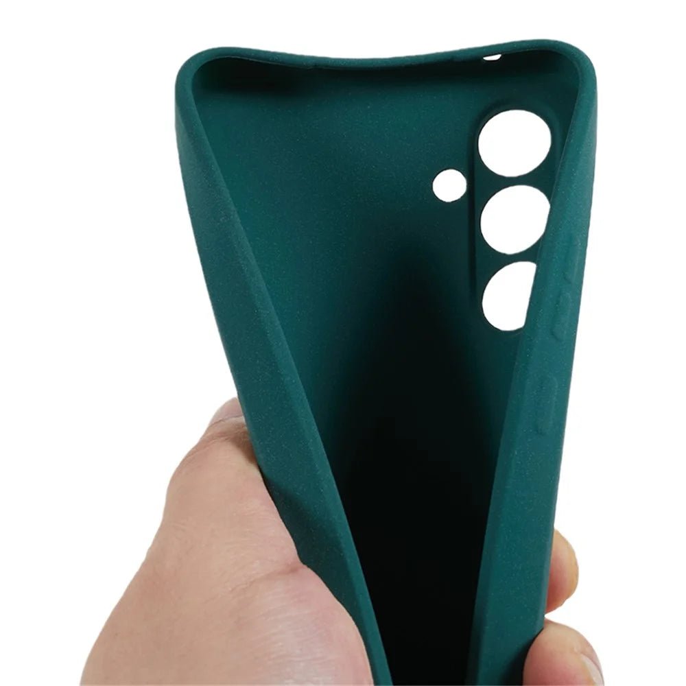 For Samsung Galaxy A54 5G Double-Sided Matte Phone Cover Anti-scratch TPU Phone Case - Green - 7