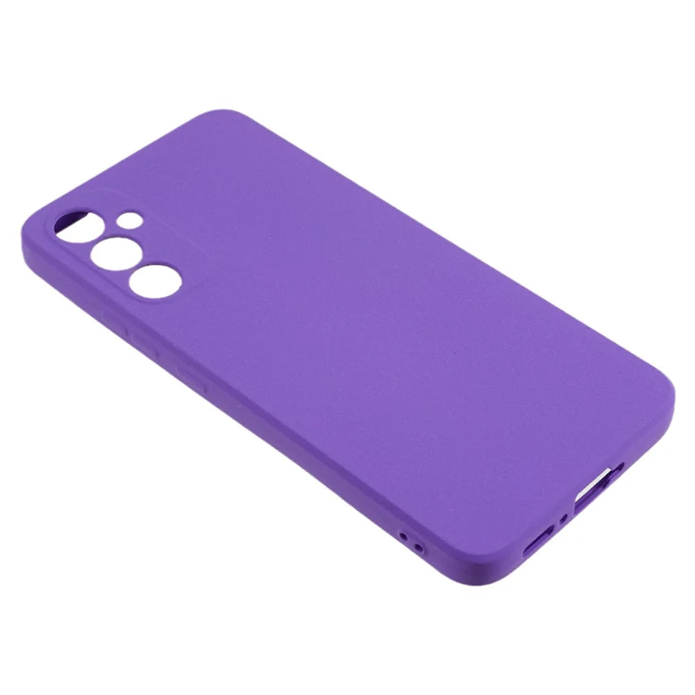For Samsung Galaxy A34 5G Double-Sided Matte Phone TPU Case Cell Phone Cover - Purple - 4