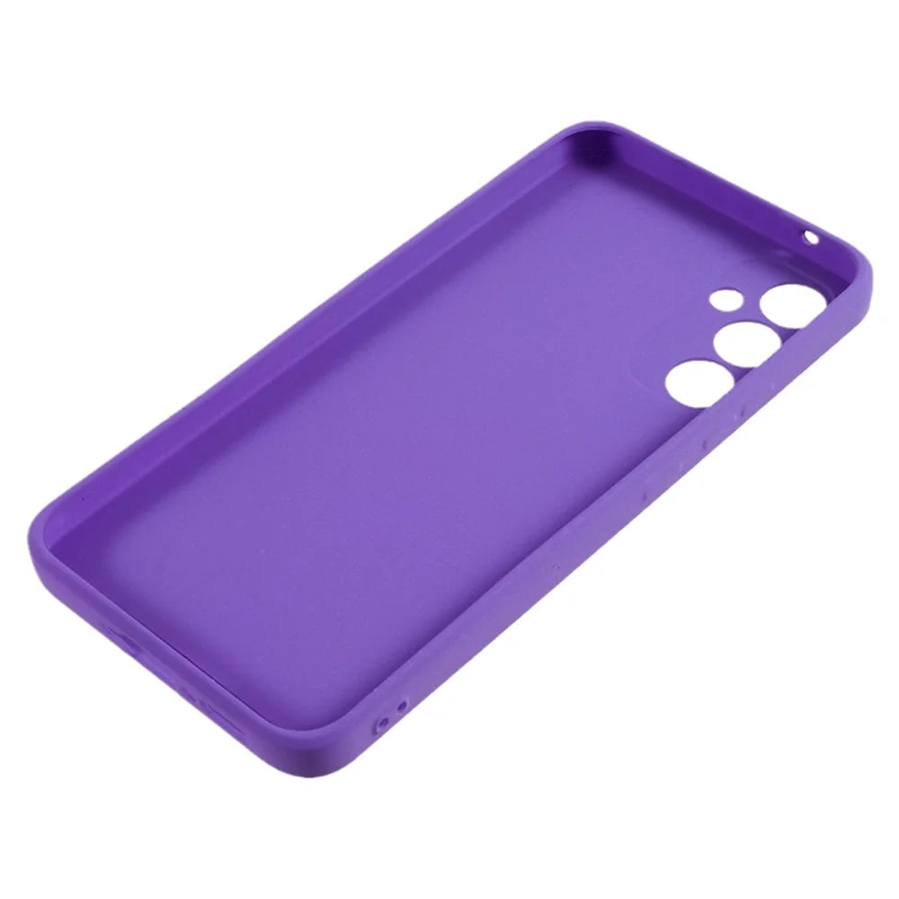For Samsung Galaxy A34 5G Double-Sided Matte Phone TPU Case Cell Phone Cover - Purple - 6