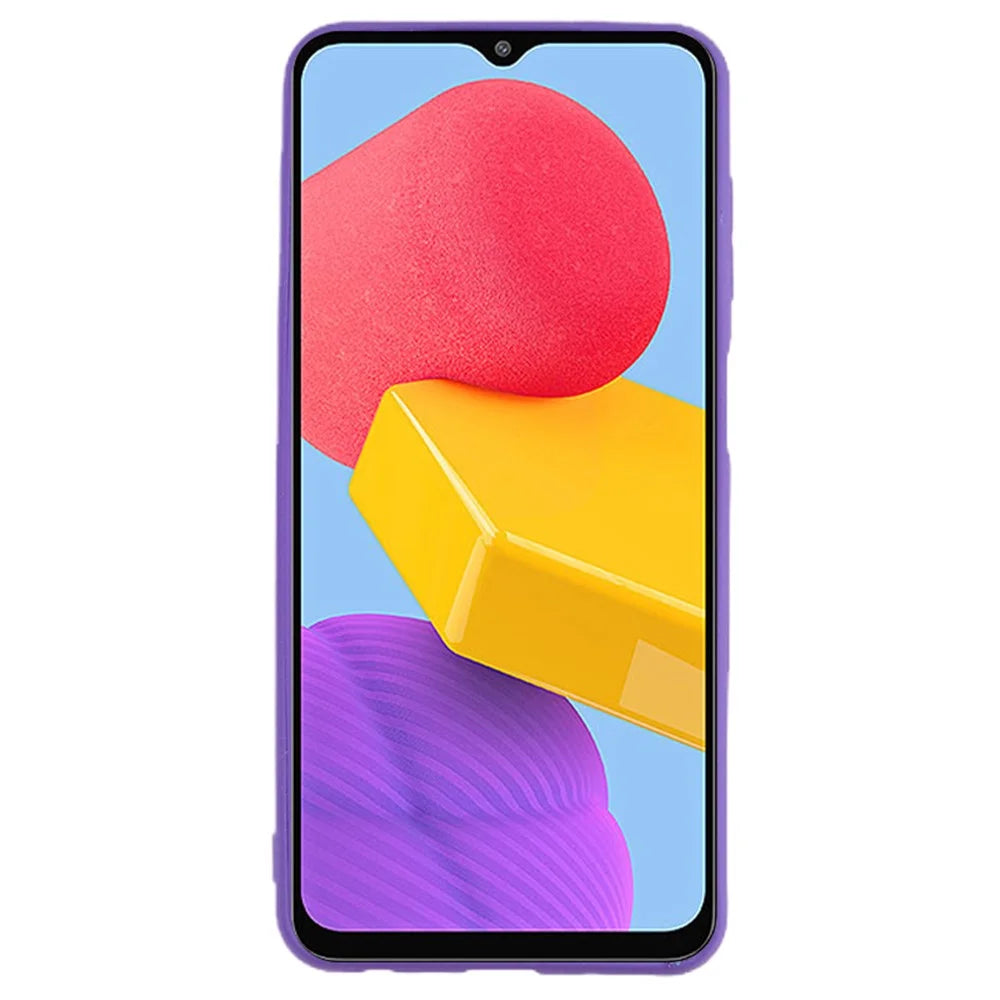 For Samsung Galaxy M13 4G / F13 4G TPU Phone Case Double-Sided Matte Phone Cover Anti-scratch Shell - Purple - 3