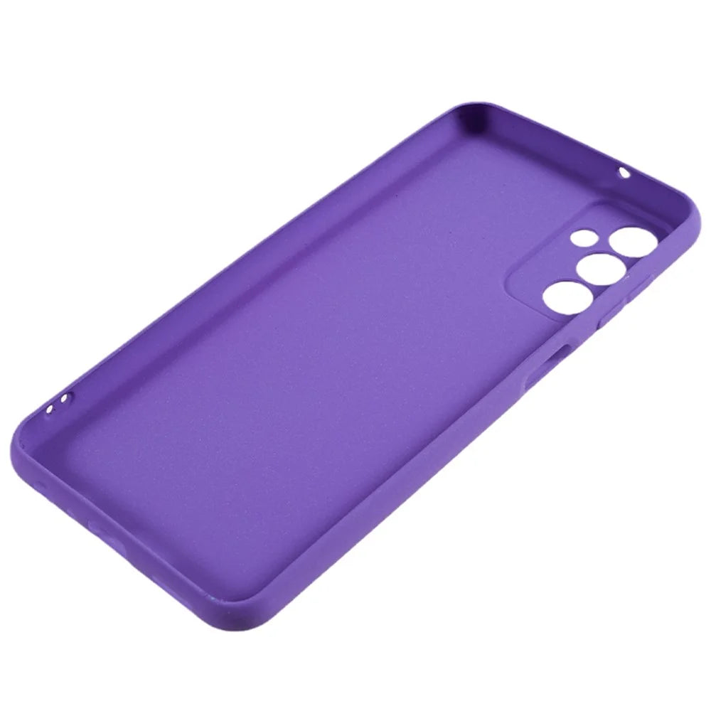 For Samsung Galaxy M13 4G / F13 4G TPU Phone Case Double-Sided Matte Phone Cover Anti-scratch Shell - Purple - 4