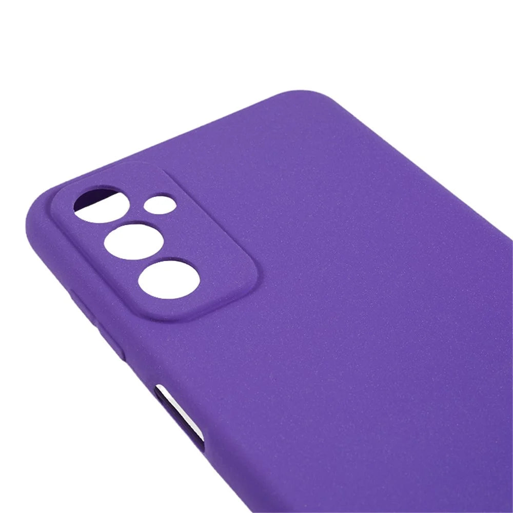 For Samsung Galaxy M13 4G / F13 4G TPU Phone Case Double-Sided Matte Phone Cover Anti-scratch Shell - Purple - 6