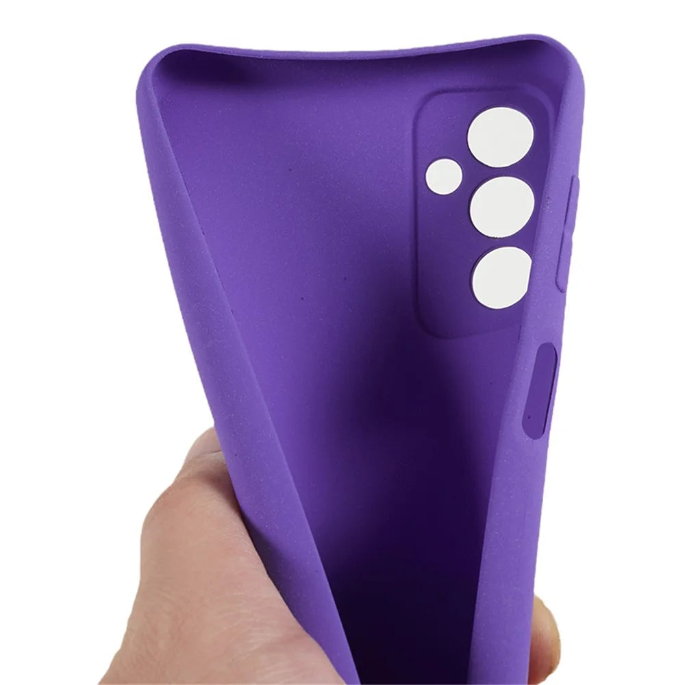 For Samsung Galaxy M13 4G / F13 4G TPU Phone Case Double-Sided Matte Phone Cover Anti-scratch Shell - Purple - 7