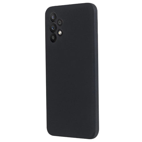 For Samsung Galaxy A13 4G / A13 (SM-A137) 4G Cell Phone Cover Double-Sided Matte TPU Case - Black - 1