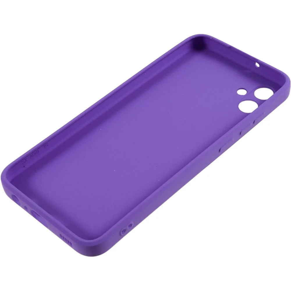 For Samsung Galaxy A04e 4G / M04 4G / F04 4G Phone Cover Anti-scratch Double-Sided Matte TPU Phone Case - Purple - 6