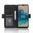For Nokia G22 PU Leather Wallet Case Multiple Card Slots Stand Protective Phone Cover - Black - 2
