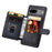 For Google Pixel 6a Leather Coated TPU Phone Case RFID Blocking Wallet Phone Kickstand Cover - Black - 2