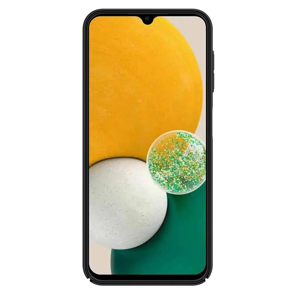 NILLKIN Frosted Shield Hard PC Phone Case for Samsung Galaxy A14 5G / A14 4G , Anti-Scratch Matte Phone Cover - Black - 2