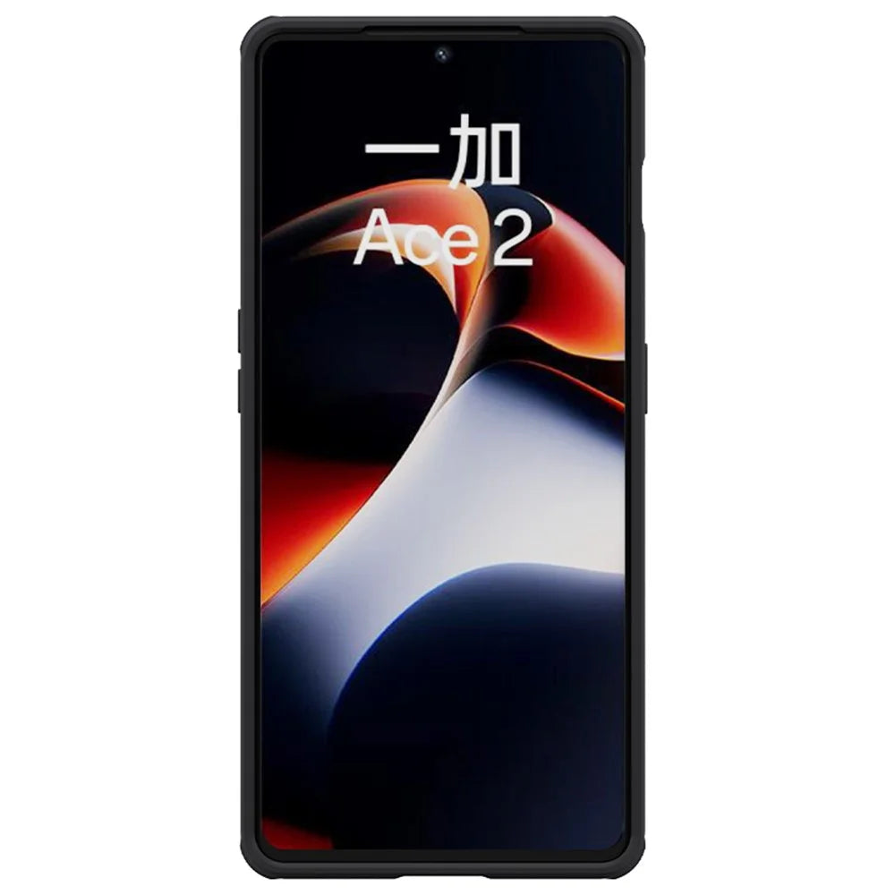 NILLKIN CamShield Pro for OnePlus Ace 2 5G / 11R 5G Drop-proof Case PC+TPU Hybrid Phone Cover with Camera Slide Lid - Black - 2