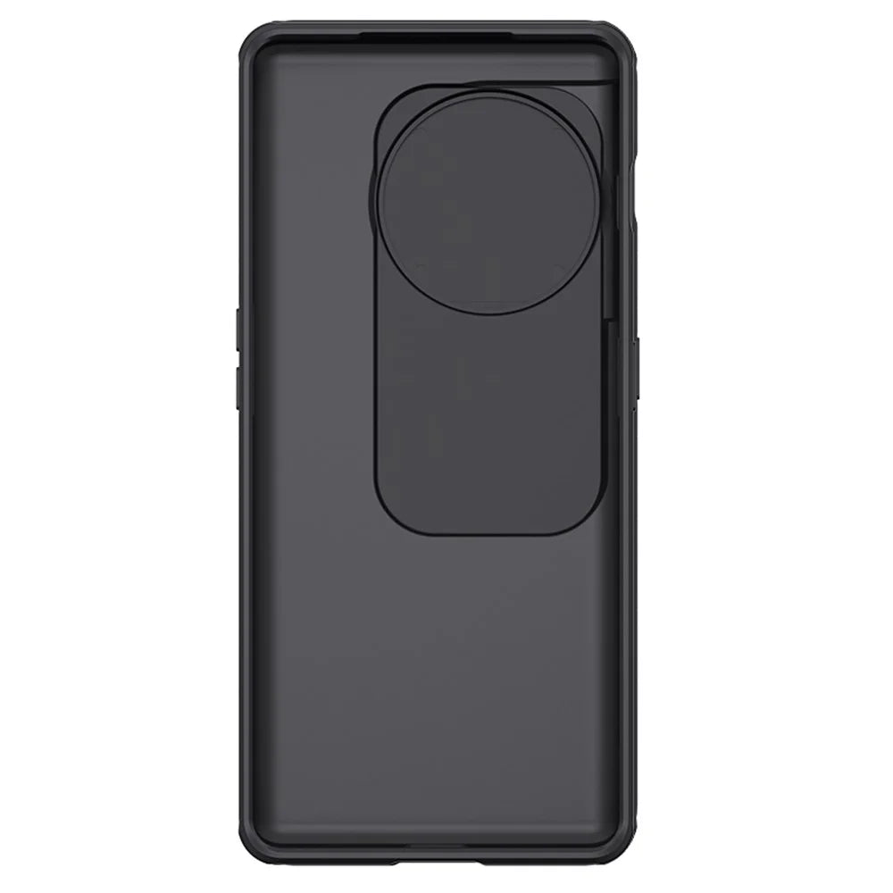 NILLKIN CamShield Pro for OnePlus Ace 2 5G / 11R 5G Drop-proof Case PC+TPU Hybrid Phone Cover with Camera Slide Lid - Black - 3