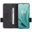 For OnePlus Nord 3 5G / Ace 2V Hardware Decor Wallet Stand Cover Magnetic PU Leather Anti-drop Case - Black - 2