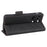 For OnePlus Nord 3 5G / Ace 2V Hardware Decor Wallet Stand Cover Magnetic PU Leather Anti-drop Case - Black - 4