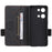 For OnePlus Nord 3 5G / Ace 2V Hardware Decor Wallet Stand Cover Magnetic PU Leather Anti-drop Case - Black - 5