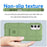For Samsung Galaxy M14 5G Square Grid Texture Soft TPU Phone Case Anti-drop Back Cover - Green - 4