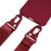 For Samsung Galaxy S23 Matte Soft TPU Case Anti-drop Phone Cover with Wide Lanyard - Wine Red - 3