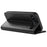 Stand Phone Case for Google Pixel 7a PU Leather Wallet Crazy Horse Texture Flip Cover - Black - 4