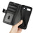 Stand Phone Case for Google Pixel 7a PU Leather Wallet Crazy Horse Texture Flip Cover - Black - 5