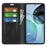 For Google Pixel 7a Magnetic Auto Closing Wallet Leather Phone Case Skin-touch Stand Anti-drop Shell - Black - 2