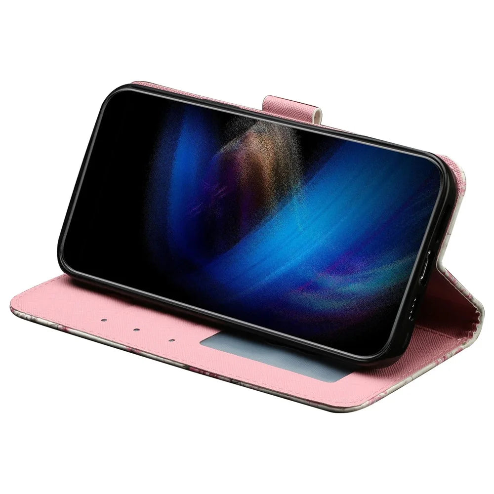 For Sony Xperia 10 V Phone Case 3D Pattern Printing Flip Stand PU Leather Wallet Drop-proof Cover with Strap - Roses - 3