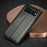 LC.IMEEKE For Google Pixel 7a PU Leather Wallet Phone Case Carbon Fiber Texture Stand Cover - Vertical Stripe - 7