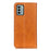 Split Leather Phone Case for Nokia G22 , Anti-drop Wallet Flip Stand Phone Cover - Brown - 7