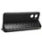 For Realme V30 5G / V30t PU Leather Wallet Case Imprinted Rhombus Pattern Stand Phone Cover - Black - 3