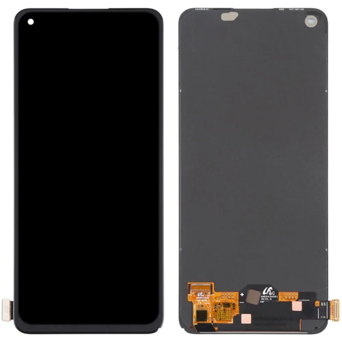 For Oppo Reno8 4G / Reno8 5G (Global Version) Grade S OEM AMOLED Screen and Digitizer Assembly Repair Part (without Logo) - 1