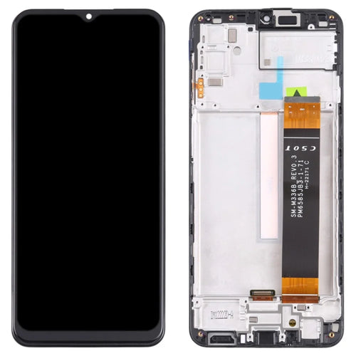 For Samsung Galaxy M33 5G (Global Version) M336B OEM Grade S LCD Screen and Digitizer Assembly + Frame Replacement Part (without Logo) - 1