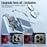 For iPhone 12 Phone Case TPU Phone Back Cover Compatible with MagSafe - Baby Blue - 2