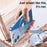 For iPhone 12 Phone Case TPU Phone Back Cover Compatible with MagSafe - Baby Blue - 3