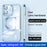 For iPhone 11 Phone Case TPU Phone Back Cover Compatible with MagSafe - Silver - 2