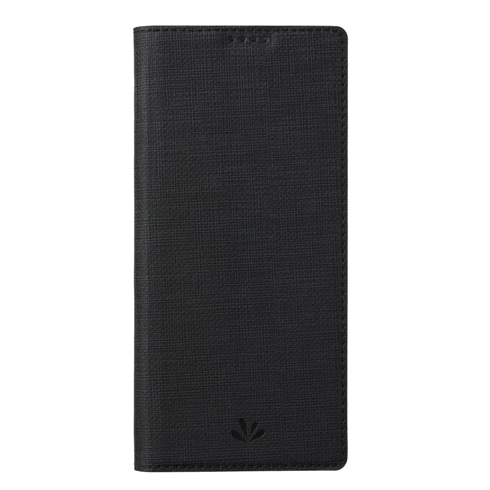 VILI DMX Series for Sony Xperia 10 V Card Slot Phone Case Mobile Phone PU Leather Stand Cover - Black - 7