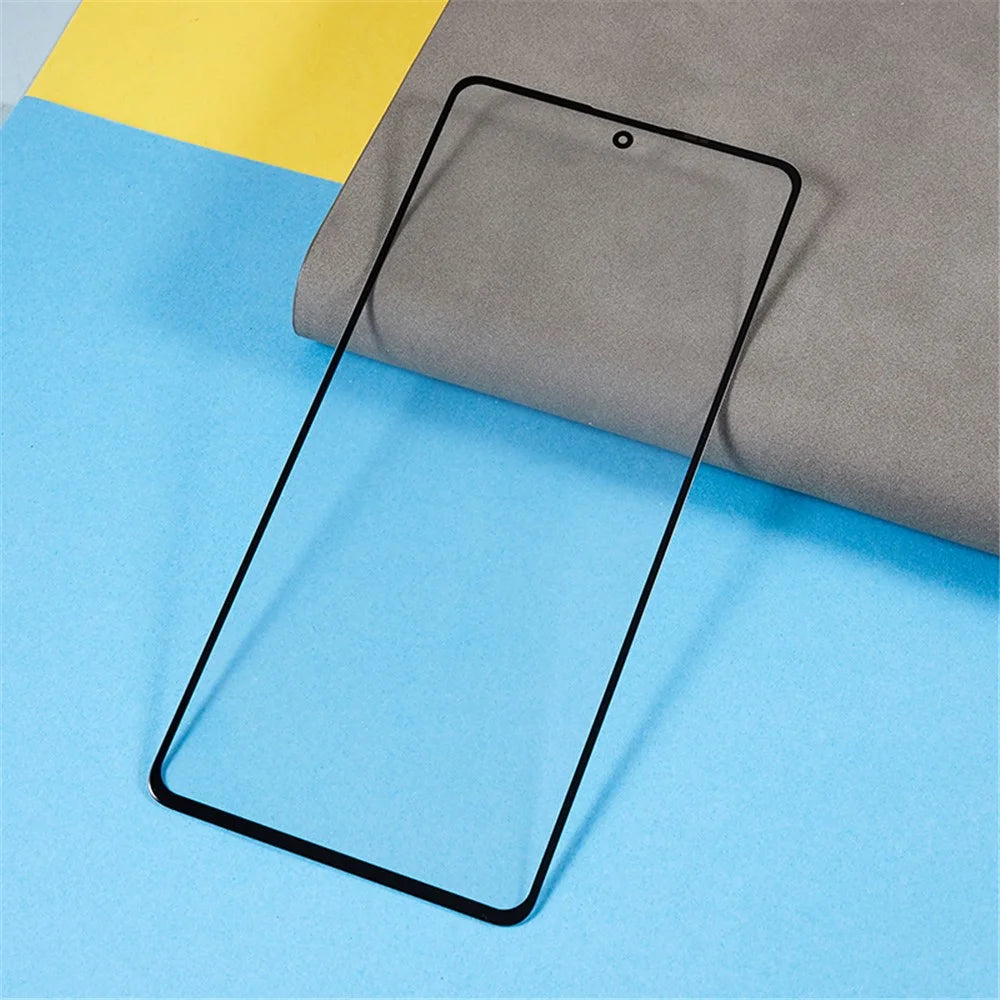 For Xiaomi Redmi Note 12 Pro+ 5G / Note 12 Pro 5G / Note 12 Discovery (Note 12 Explorer 5G) Front Screen Glass Lens + OCA Adhesive Replacement Parts (without Logo) - 2