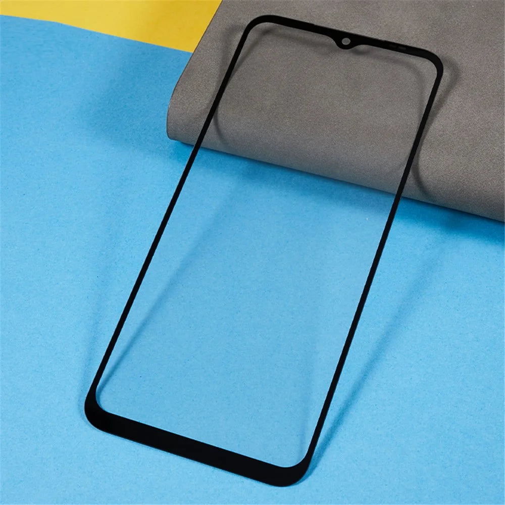 For Samsung Galaxy A14 5G A146 Front Screen Glass Lens + OCA Adhesive Replacement Parts (without Logo) - 2