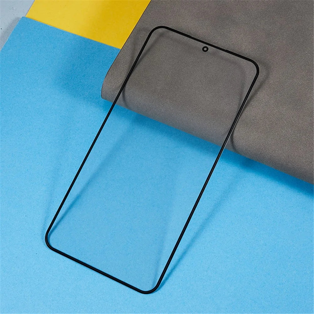For Samsung Galaxy S23 S911 Front Screen Glass Lens + OCA Adhesive Replacement Parts (without Logo) - 2