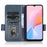 For Blackview A85 Imprinted Triangle Stand Wallet Phone Case TPU+PU Leather Phone Cover - Blue - 2