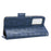 For Blackview A85 Imprinted Triangle Stand Wallet Phone Case TPU+PU Leather Phone Cover - Blue - 3