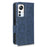 For Blackview A85 Imprinted Triangle Stand Wallet Phone Case TPU+PU Leather Phone Cover - Blue - 6
